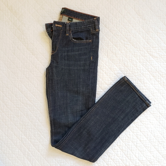 J. Crew Denim - J. Crew Factory Matchstick Jeans Dark Wash Skinny